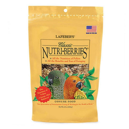 Classic Nutri-Berries Conure Food 10 oz by Lafeber