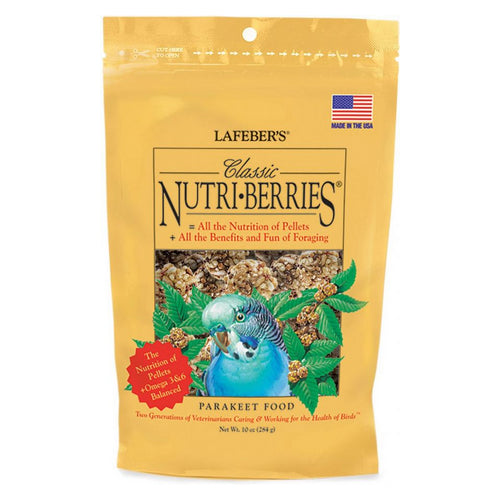 Classic Nutri-Berries Parakeet Food 10 oz by Lafeber