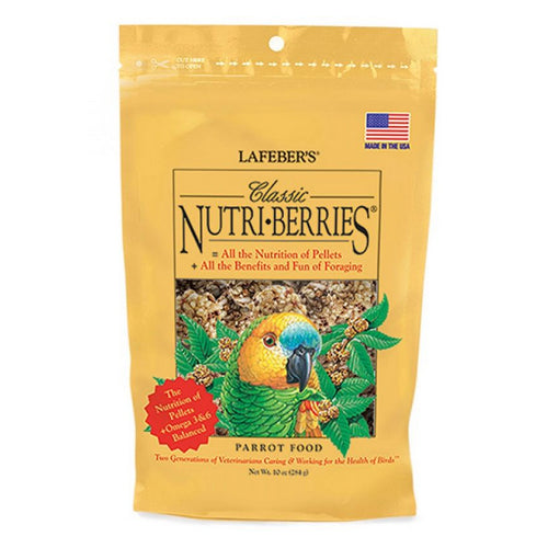 Classic Nutri-Berries Parrot Food 10 oz by Lafeber