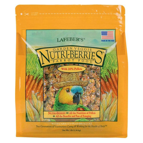 Garden Veggie Nutri-Berries Parrot Food 3 lbs by Lafeber