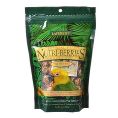 Tropical Fruit Nutri-Berries Conure Food 10 oz by Lafeber