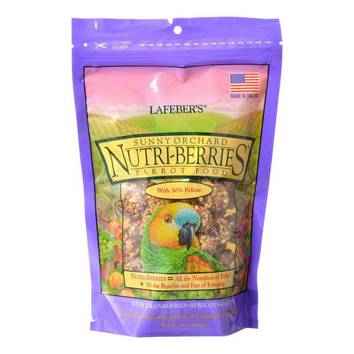 Sunny Orchard Nutri-Berries Parrot Food 10 oz by Lafeber