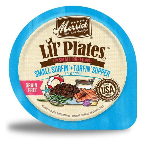 Lil Plates Grain Free Small Surfin + Turfin Supper 3.5 oz by Merrick