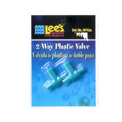 2 Way Plastic Valve 2 Pack by Lee's