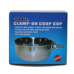 Stainless Steel Coop Cup with Bolt Clamp 30 oz by Spot