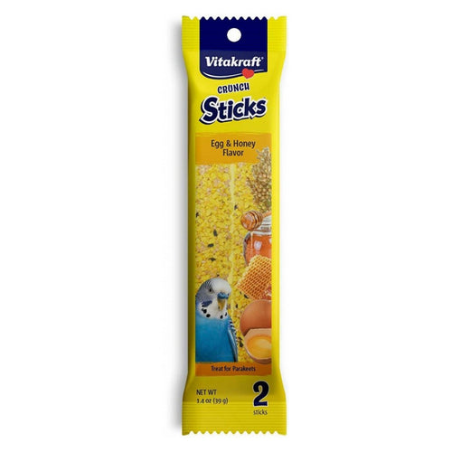 Egg Sticks for Parakeets 2.11 oz (2 Pack) by Vitakraft