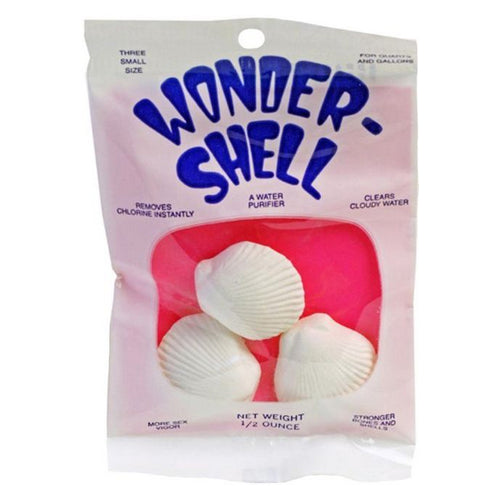 Wonder Shell De-Chlorinator Small - For Bowls up to 1 Gallon (3 Pack) by Weco