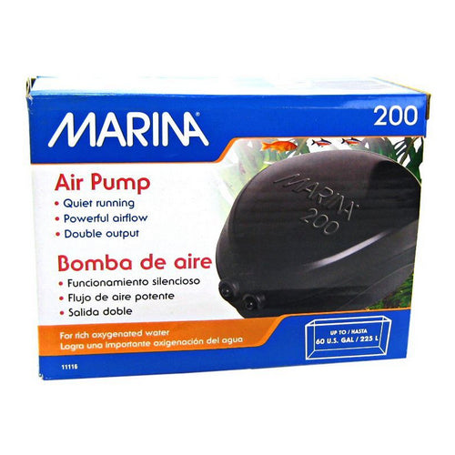 Air Pump Model 200 Air Pump - (Aquariums up to 60 Gallons) by Marina