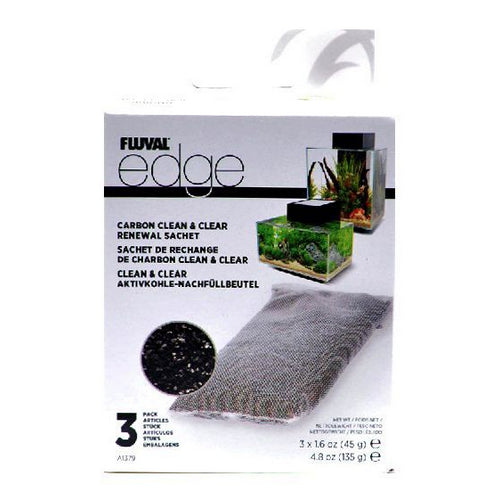 Edge Carbon Replacement Filter Media 3 count by Fluval