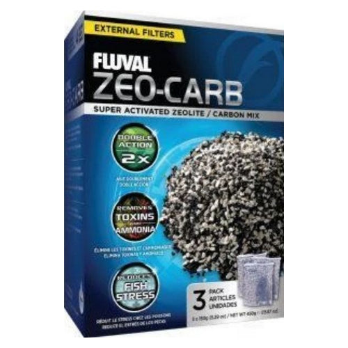 Zeo-Carb Filter Media 3 count by Fluval