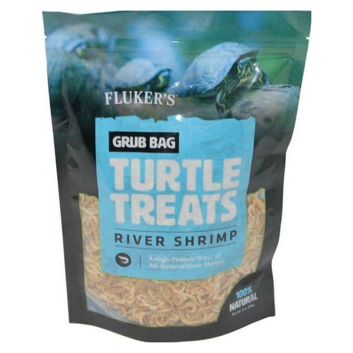 Flukers Grub Bag Turtle Treat - River Shrimp 6 oz by Flukers