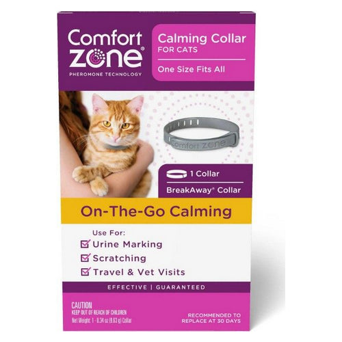 Farnam Comfort Zone On the Go Calming Cat Collar 1 count by Farnam