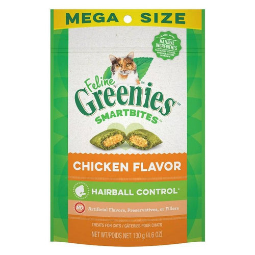 Greenies SmartBites Hairball Control Chicken Flavor Cat Treats 4.6 oz by Greenies