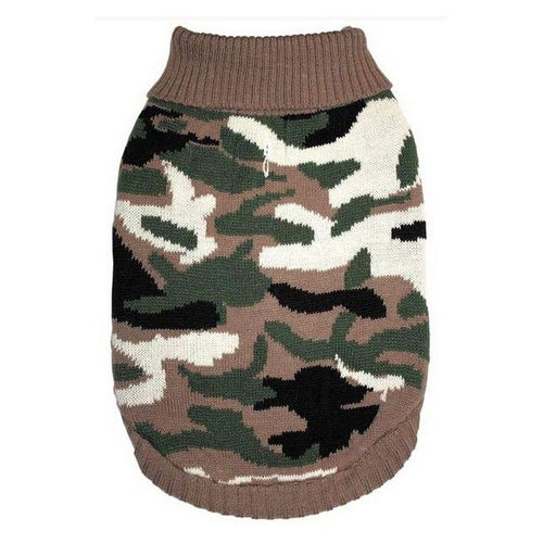 Fashion Pet Camouflage Sweater for Dogs Medium by Fashion Pet