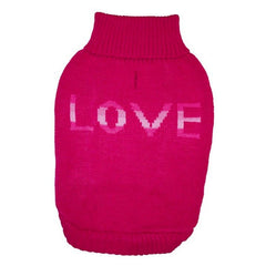 Fashion Pet True Love Dog Sweater Pink X-Small by Fashion Pet