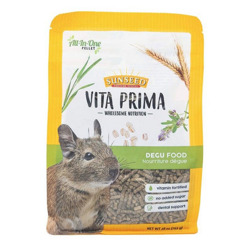 Sunseed Vita Prima All in One Pellet Degu Food 28 oz by Sunseed