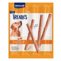 VitaKraft Treaties Smoked Chicken with Pumpkin Grab-n-Go Dog Treats 4 count by Vitakraft