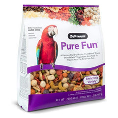 ZuPreem Pure Fun Enriching Variety Seed for Large Birds 2 lbs by ZuPreem