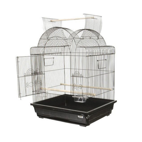 AE Cage Company Victorian open Top Bird Cage 25"x21"x32" 1 count by A&E Cage Company