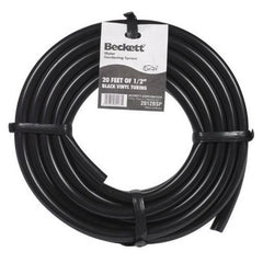 Beckett Black Vinyl Pond Tubing 20 Foot Roll 1/2" ID x 20 Feet by Beckett