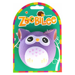 Petmate Booda Zoobilee Latex Owl Fetch Balls Dog Toy 1 count by Petmate