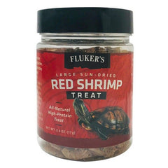 Flukers Sun-Dried Large Red Shrimp Treat 0.6 oz by Flukers