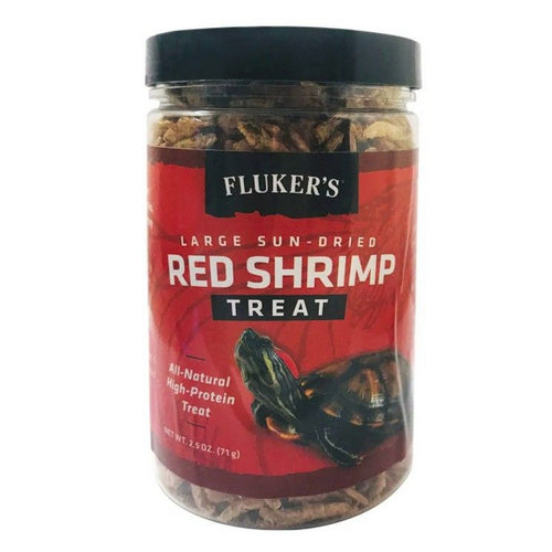 Flukers Sun-Dried Large Red Shrimp Treat 2.5 oz by Flukers