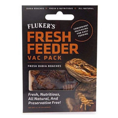 Flukers Dubia Roach Fresh Feeder Vac Pack 0.7 oz by Flukers