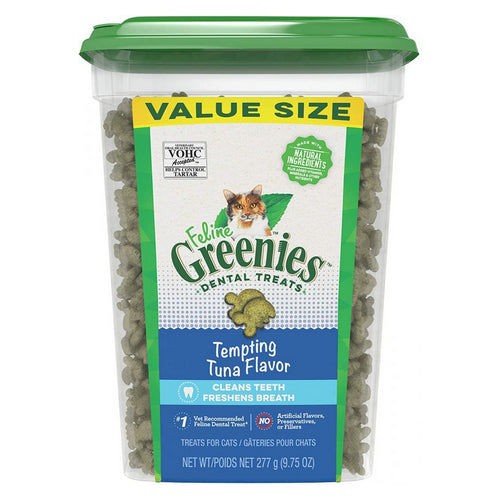 Greenies Feline Dental Treats Tempting Tuna Flavor 9.75 oz by Greenies