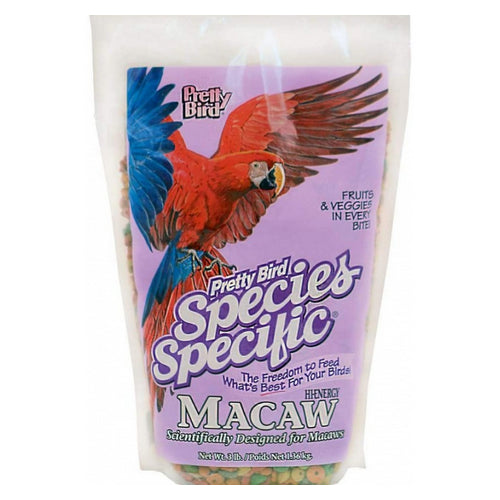 Pretty Bird Species Specific Hi Energy Macaw 3 lbs by Pretty Pets