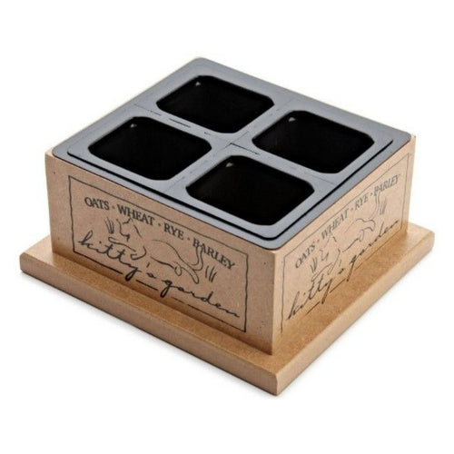 Pioneer Pet Kittys Garden in Wooden Box 1 count by Pioneer Pet