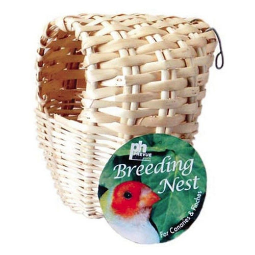 Prevue Parakeet All Natural Fiber Covered Bamboo Nest 1 count by Prevue