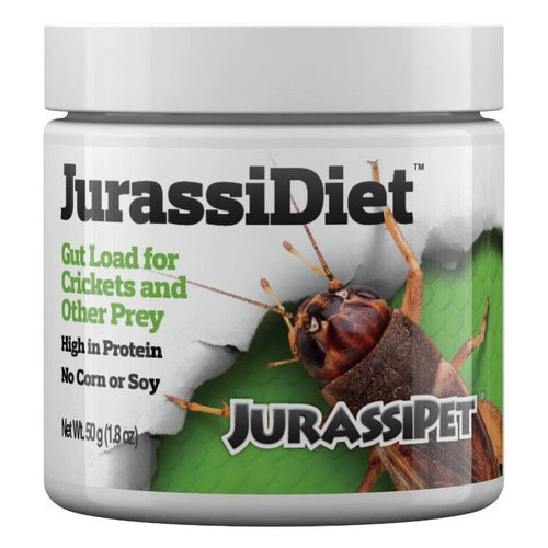 JurassiPet JurassiDiet Gutload High Protien Complete Diet for Crickets and other Prey 3.5 oz by JurassiPet