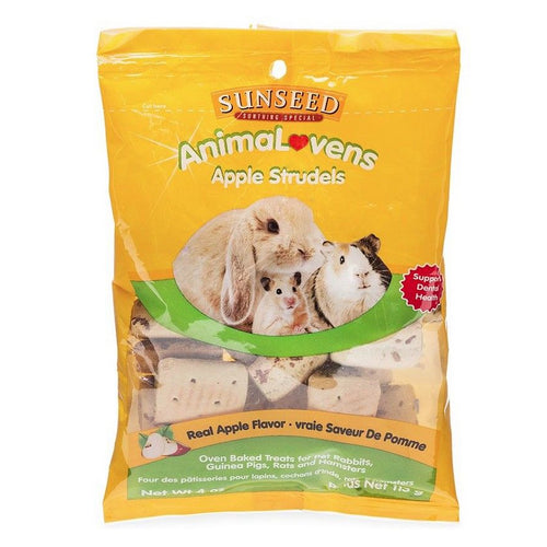 Sunseed AnimaLovens Apple Strudels for Small Animals 4 oz by Sunseed