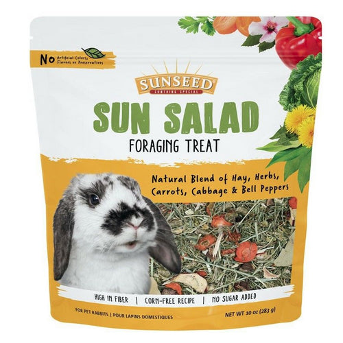 Sunseed Sun Salad Rabbit Foraging Treat 10 oz by Sunseed