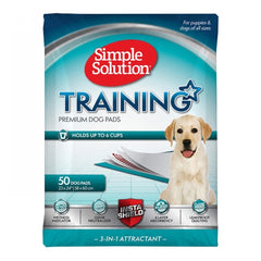 Training Premium Dog Pads 23" x 24" 50 Count by Simple Solution