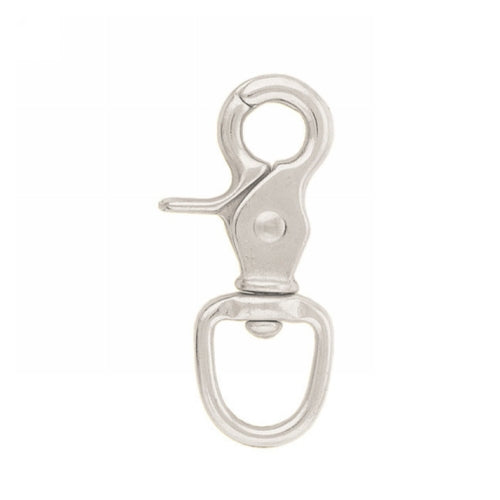 Z5013 Round Scissor Snap 5/8" Nickel Plated 1 Each by Weaver Leather