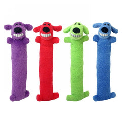 Loofa Original Dog Toy 12" Assorted Colors 1 Count by Multipet