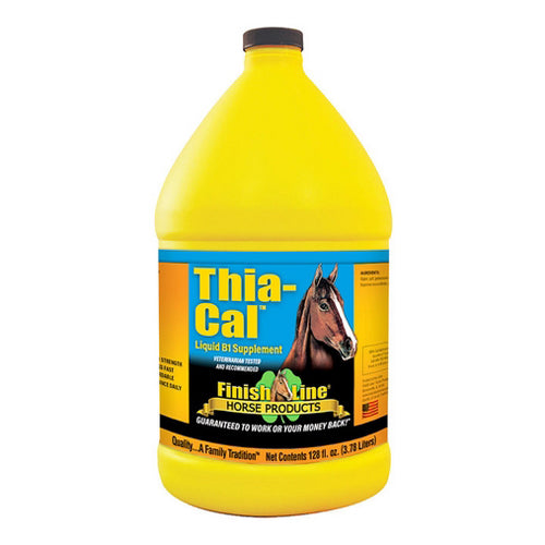 Thia-Cal Liquid B1 Horse Supplement 1 Gallon by Finish Line Horse Products, Inc.