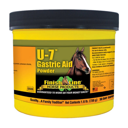 U-7 Gastric Aid Horse Supplement Powder 1.6 Lbs by Finish Line Horse Products, Inc.