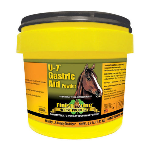 U-7 Gastric Aid Horse Supplement Powder 3.2 Lbs by Finish Line Horse Products, Inc.