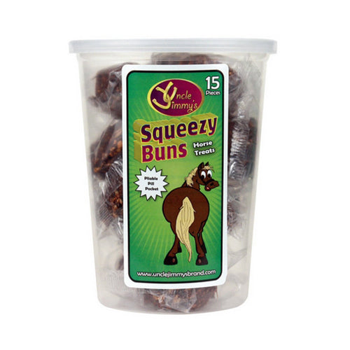 Uncle Jimmy'S Squeezy Buns Horse Treats 11 Oz by Uncle Jimmys