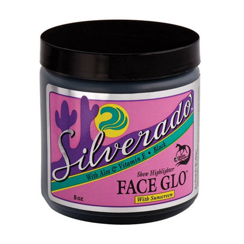 Silverado Face Glo Highlighter For Horses Black 8 Oz by Silverado