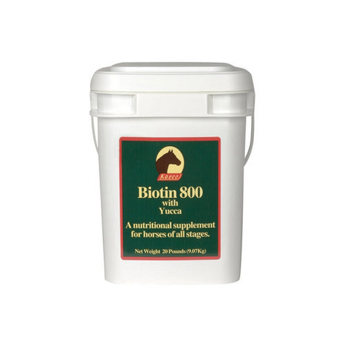 Biotin 800 For Horses Powder 20 Lbs by Kaeco