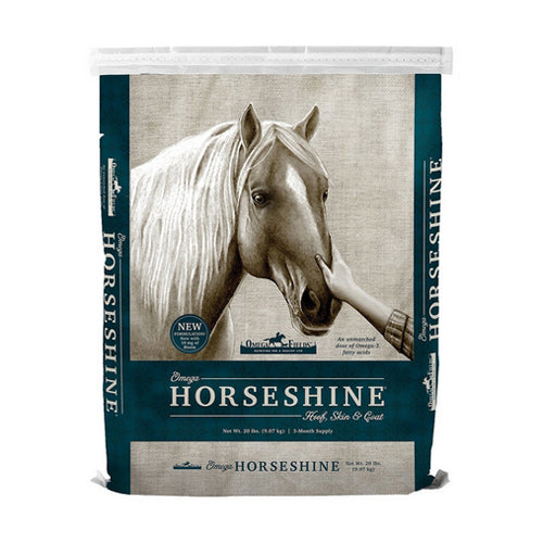 Omega Horseshine Omega-3 Horse Supplement 20 Lbs by Omega Fields