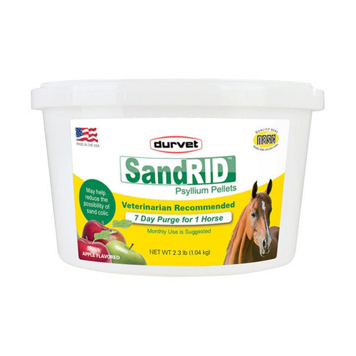 Sandrid Psyllium Pellets For Horses 2.3 Lbs by Durvet