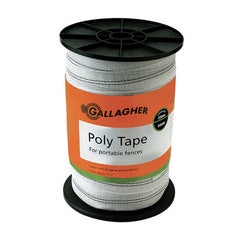 Poly Tape 1-1/2 Inch 656' White 1 Each by Gallagher