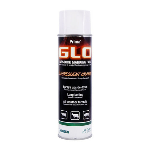 Prima Glo Livestock Marking Paint Fluorescent Orange 13 Oz by Prima Tech