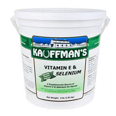 Vitamin E & Selenium Equine Supplement Powder 4 Lbs by Kauffmans