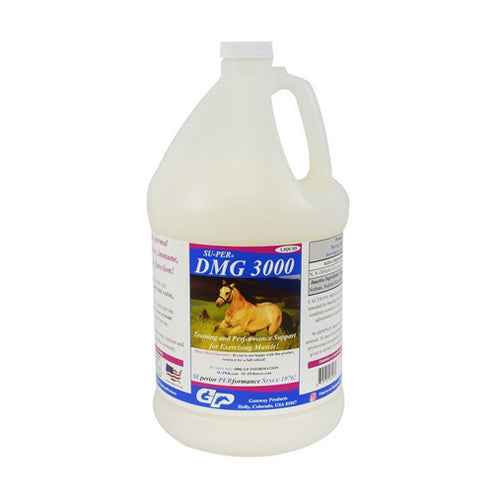 Su-Per Dmg 3000 Horse Supplement Liquid 1 Gallon by Gateway Products